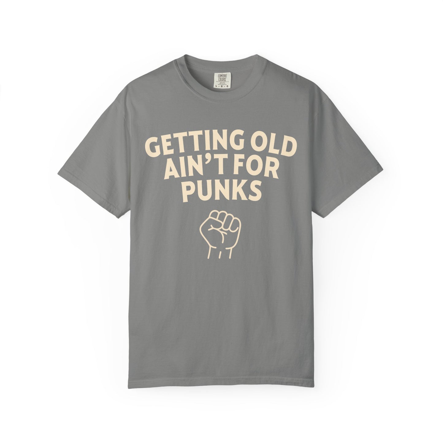 "Getting Old Ain't for Punks" Men's T-Shirt – Funny Birthday Gift for Men